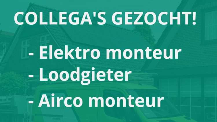 Henk Rensing Installatietechniek zoekt een airco monteur, loodgieter en elektro monteur.